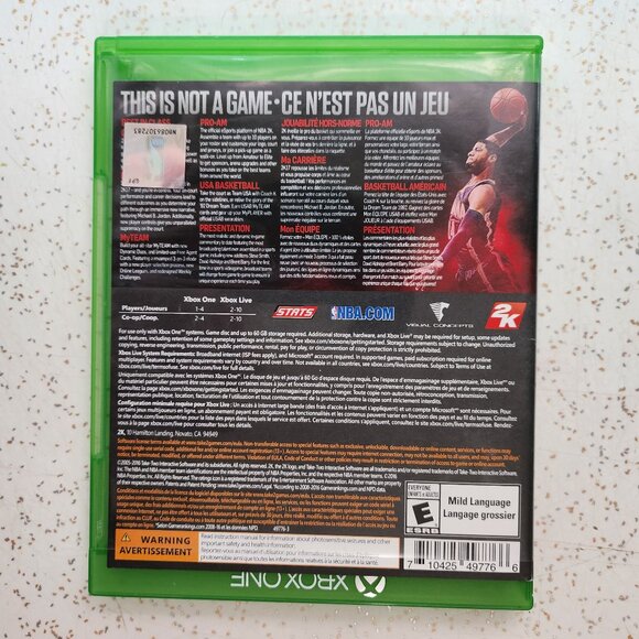 NBA 2K 17 for XBOX One CIB - Picture 3 of 4